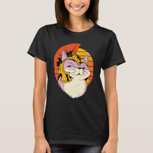Camiseta Capacete de Soldado Romano Gato Fantasia Um Kit de