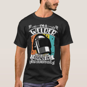 Camiseta Capacete de Soldador Mig Tig Soldagem Arco Soldage
