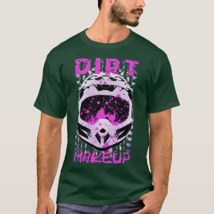 Camiseta Capacete Dirt Makeup Bike
