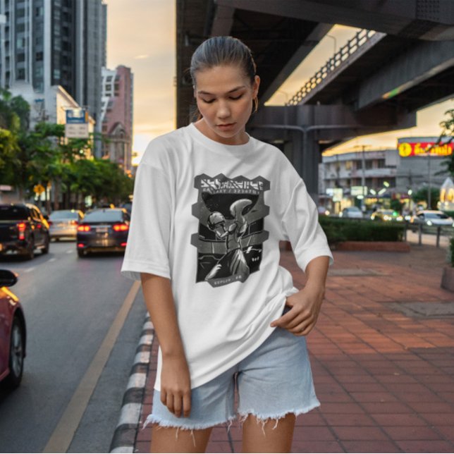 Camiseta Capacete do Astronauta de alienígena (Criador carregado)