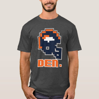 CAMISETA CAPACETE DO DENVER TECMO BOWL JOGOS DE VÍDEO FUTEB