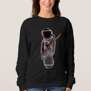 Camiseta Capacete espacial astronauta Altura do Homem, dupl