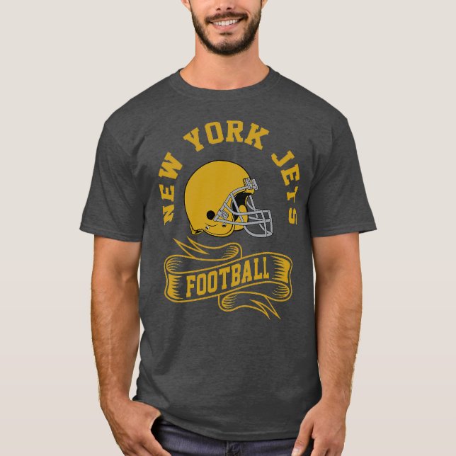 Camiseta Capacete Retro de Nova York (Frente)