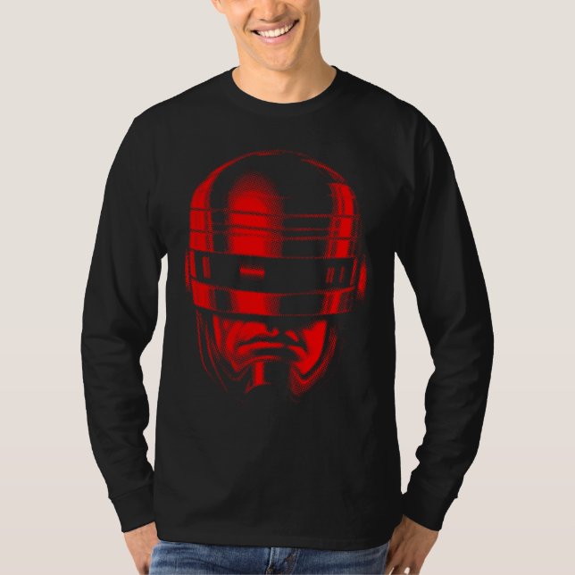 Camiseta Capacete Robot Cop (Frente)