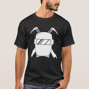Camiseta Capacete Soldador Dizendo Para Metalúrgico Orgulho