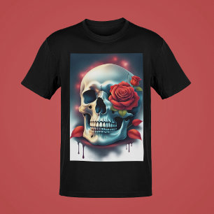 Camiseta Capacidades com Cobras ou Rosas Coleção de Arte a