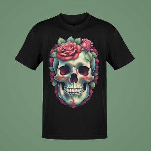 Camiseta Capacidades com Cobras ou Rosas Coleção de Arte a