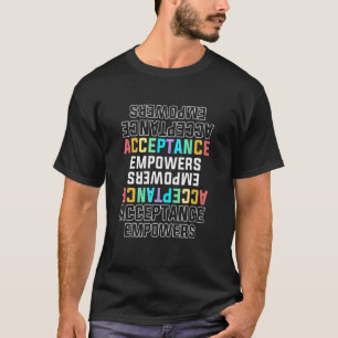 Camiseta Capacidades de Aceitação Lgbtq