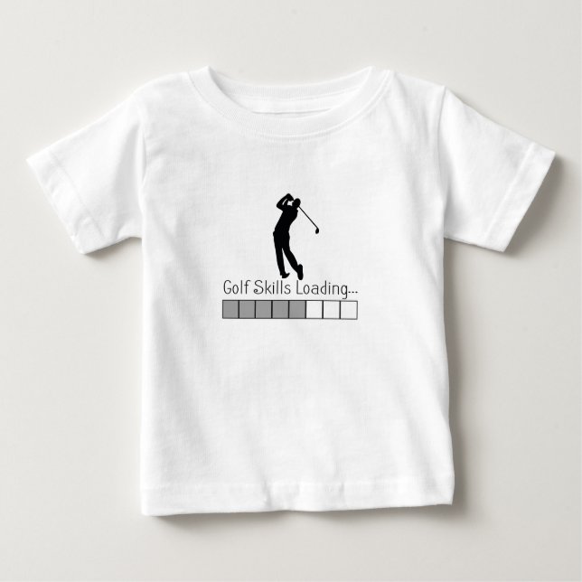 Camiseta Capacidades de golfe carregando Golfe de Cute, Gol (Frente)