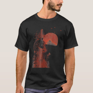 Camiseta Capas De Árvore Humana Para Mulheres