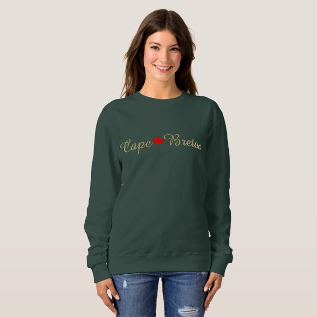 Camiseta Cape Breton Nova Scotia Halifax Personaliza o Cana (Frente Completa)