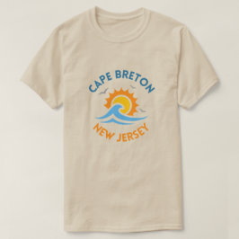 Camiseta Cape Breton Sunny Waves Tee