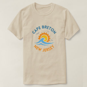 Camiseta Cape Breton Sunny Waves Tee