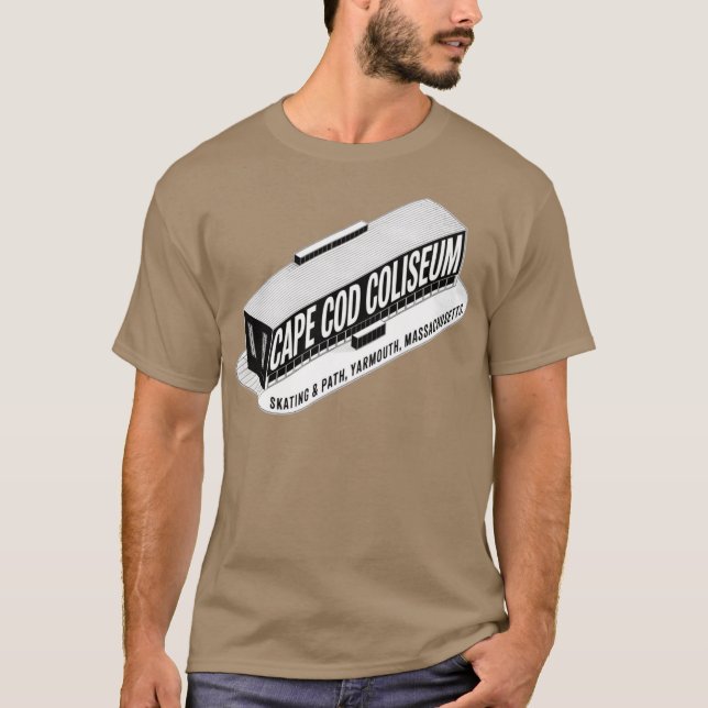 Camiseta Cape Cod Coliseum South Yarmouth, MÃES (Frente)