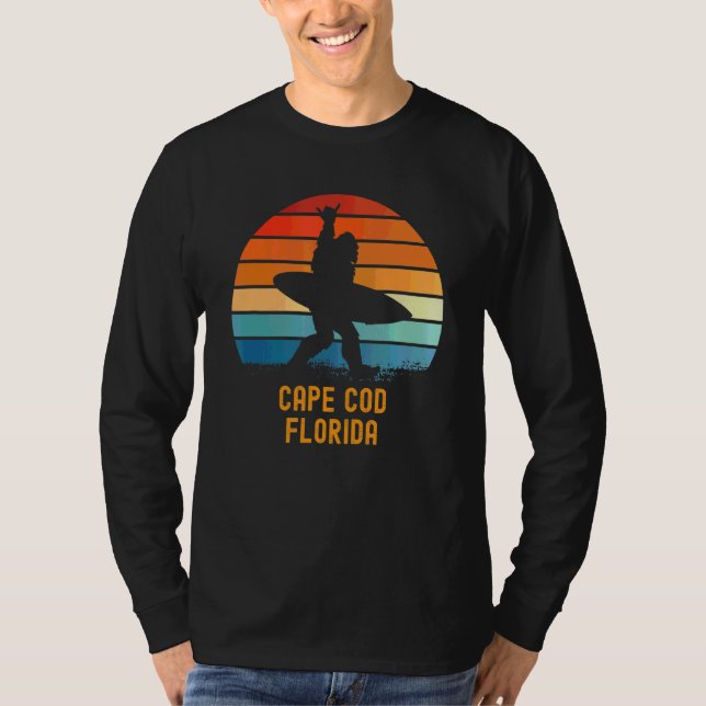 Camiseta Cape Cod Florida Sasquatch Souvenir (Frente)