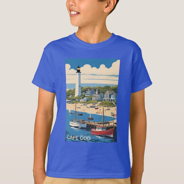 Camiseta Cape Cod Massachusetts (Frente)