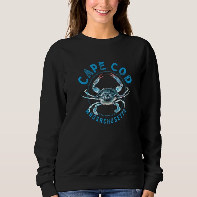 Camiseta Cape Cod Massachusetts Blue Crab (Frente)