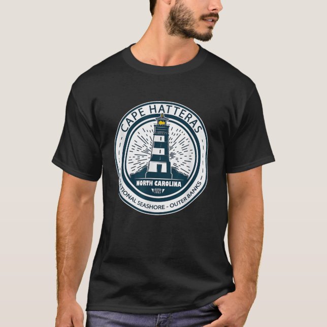 Camiseta Cape Hatteras National Seashore Outer Banks NC OBX (Frente)