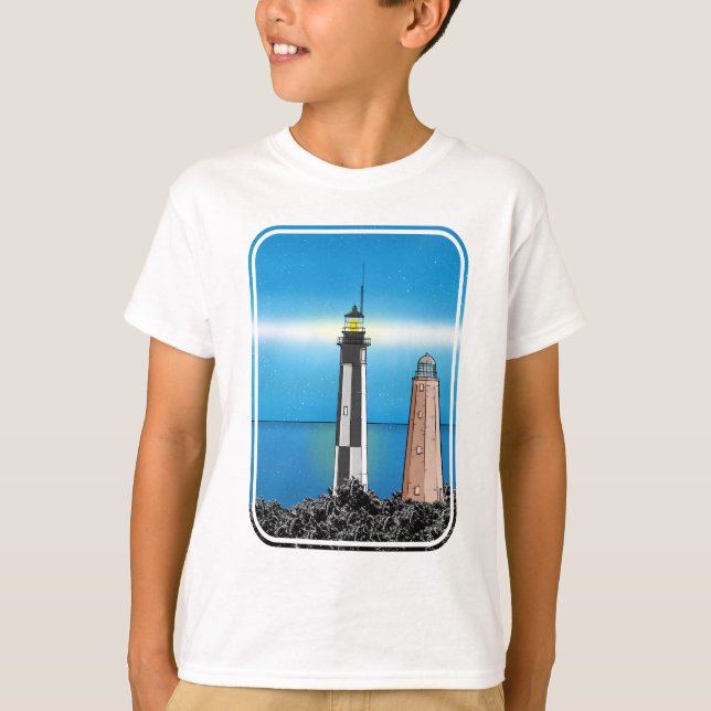 Camiseta Cape Henry Lighthouse Virginia Chesapeake Bay (Frente)