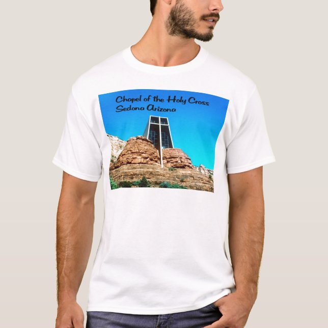 Camiseta Capela da arizona transversal santamente de Sedona (Frente)