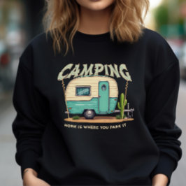 Camiseta Câper de Vintage e Cotação de Camping