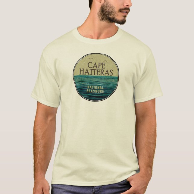Camiseta Capeteiros Hatteras - Aves do Oceano Costeiro Naci (Frente)