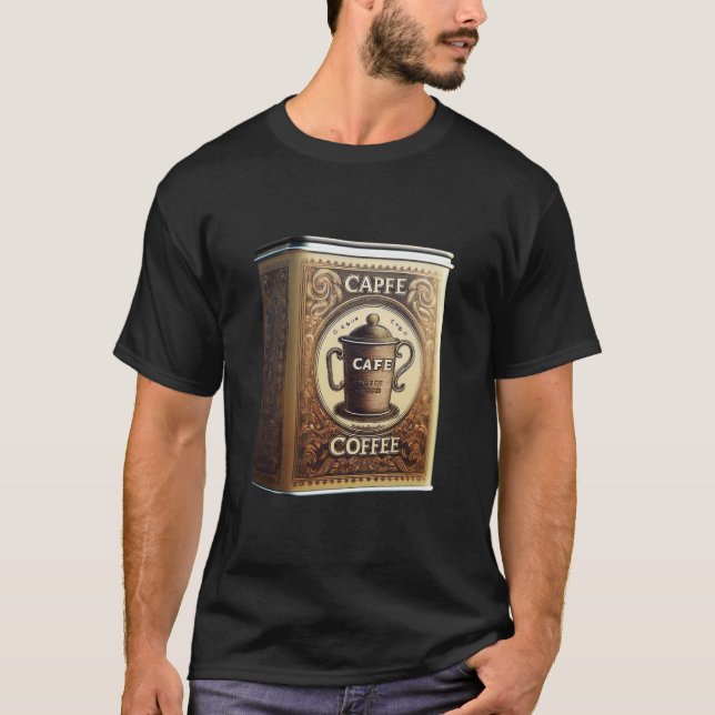 Camiseta Capfe Coffee Co., Antigo Café Movido (Frente)