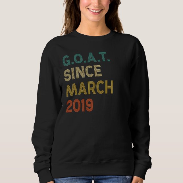 Camiseta Capim De 3 Anos De Idade Desde Março De 2019 (Frente)