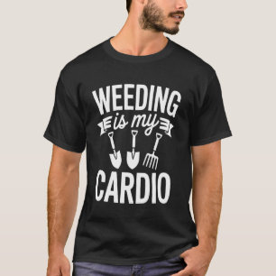 Camiseta Capinando é meu exercício aeróbico Dito humor de j