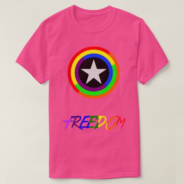 Camiseta Capitã Liberdade (Frente do Design)