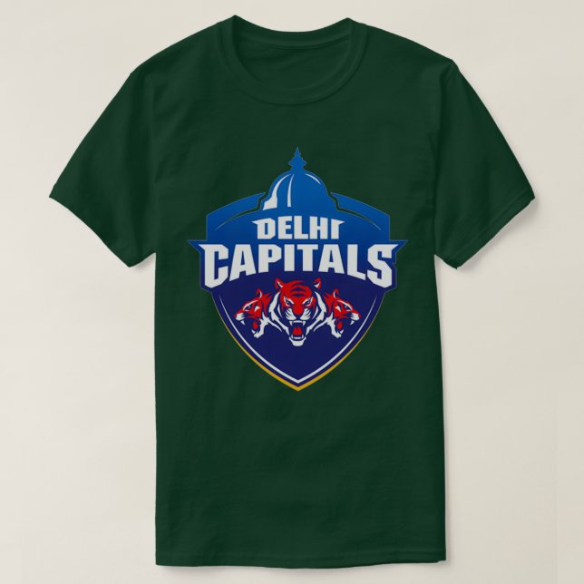 Camiseta Capitais de Delhi (Frente do Design)