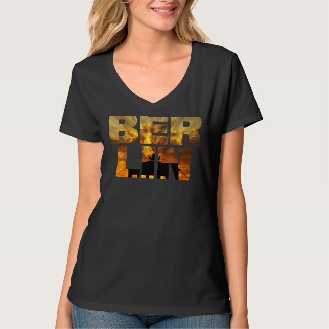 Camiseta Capital da Alemanha em Berlim (Frente)