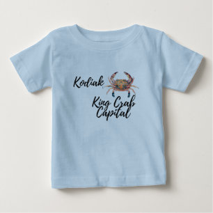 Camiseta Capital de caranguejo de Kodiak