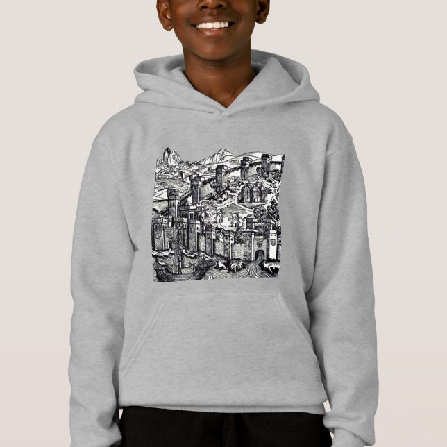 Camiseta Capital de Constantinopla do Império Romano (Frente)