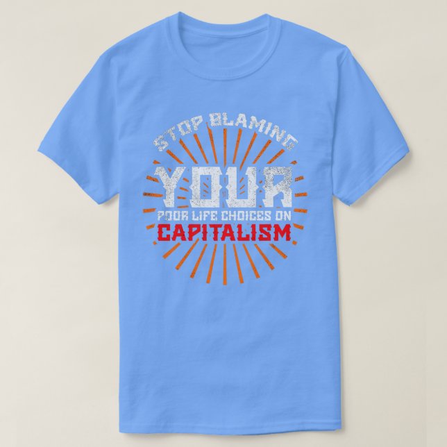 Camiseta Capitalismo 1 (Frente do Design)