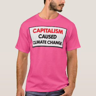 Camiseta Capitalismo Causado pelas Alterações Climáticas1