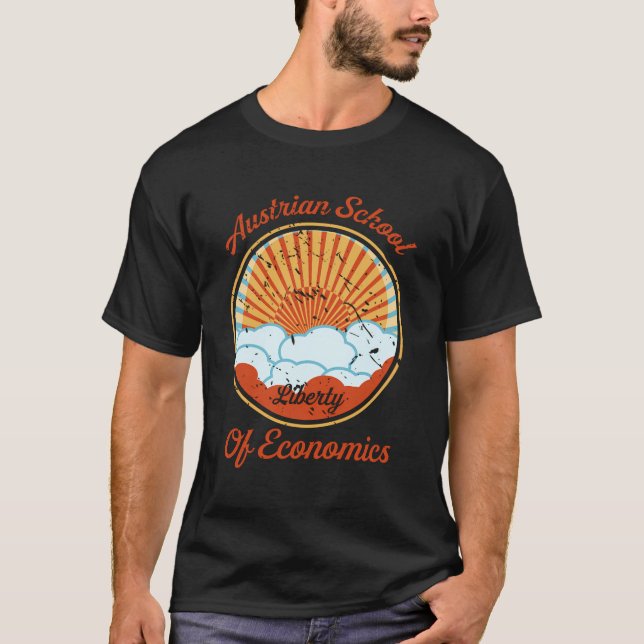 Camiseta Capitalismo Da Escola Austríaca De Economia (Frente)