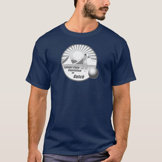 Camiseta Capitalismo OU Gulch da apatia (Frente)
