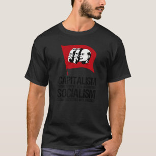 Camiseta Capitalismo Vs Socialismo  Anti Comunista  Pro Cap
