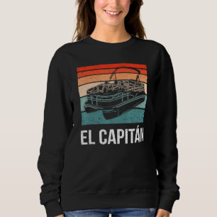 Camiseta Capitan Pontoon Boat Capitão Lago Life Boat Sai