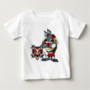 Camiseta Capitão 1 da equipe da ilha de Krawk