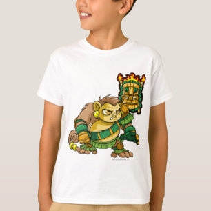 Camiseta Capitão 1 da equipe da ilha do mistério