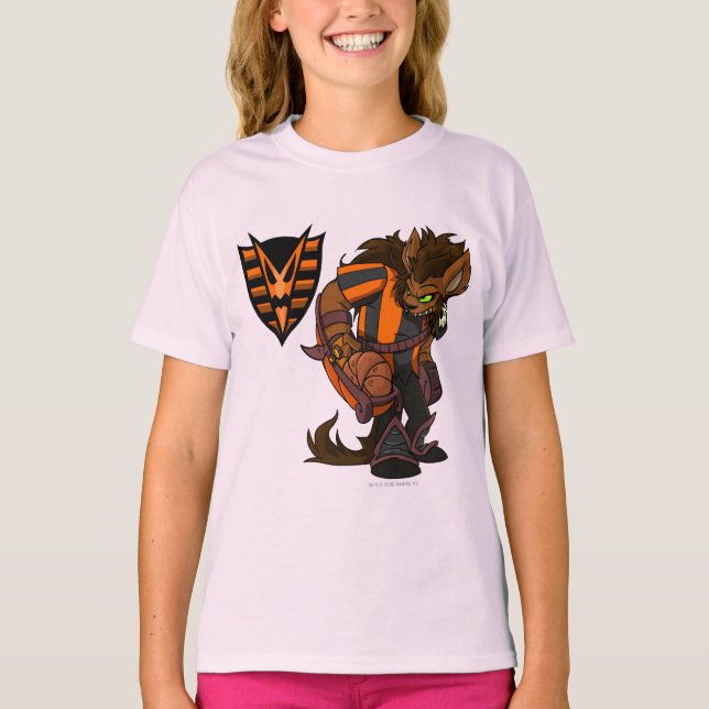 Camiseta Capitão 1 da equipe de Woods Haunted (Frente)