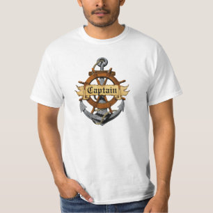 Camiseta Capitão Âncora e roda