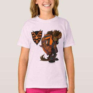 Camiseta Capitão assombrado 1 da equipe das madeiras