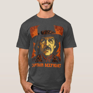 Camiseta Capitão BeefHeart Retro Original Fan Art