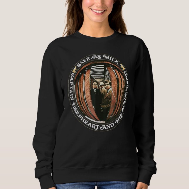 Camiseta Capitão BeefHeart Safe Como Leite (Frente)