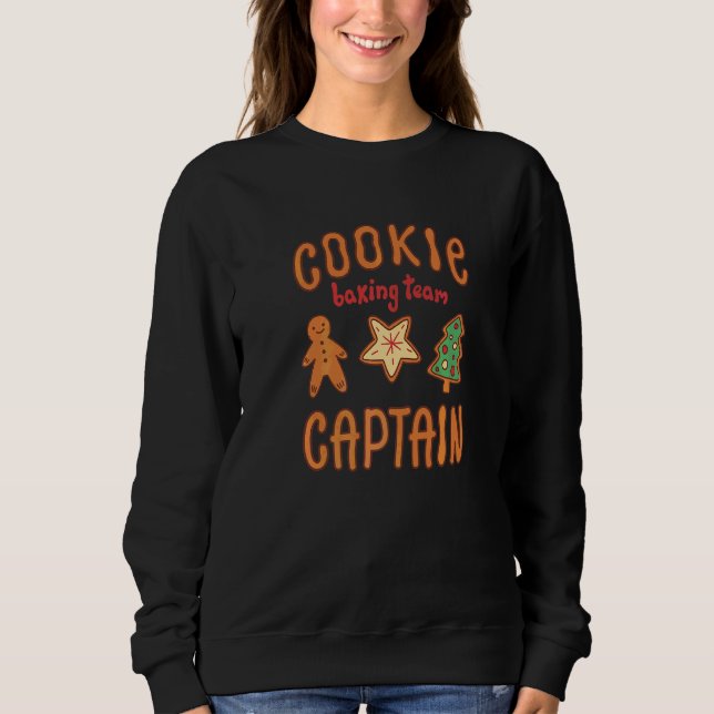 Camiseta Capitão Biscoito da Equipe de Assar Biscoitos (Frente)