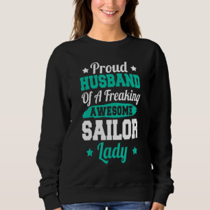 Camiseta Capitão Boat Sailing Marinho Barco Sailor Marido
