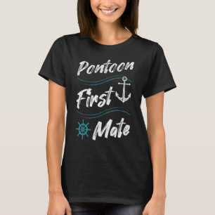 Camiseta Capitão Boater Barco Fir de Ponta de Feira de Verã